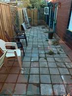 Gratis +-200 tegels, Tuin en Terras, Ophalen of Verzenden