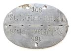 Flak-Rgt.26 Erkennungsmarke (EKM), Verzenden, Luchtmacht, Duitsland, Overige typen