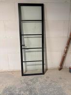 Binnen deur zwart smalle kader, Ophalen, Minder dan 80 cm, 215 cm of meer, Binnendeur