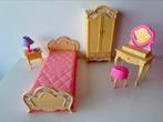 Meubels Barbie Folding Pretty House Bedroom / Mattel / 1996, Ophalen of Verzenden, Gebruikt, Overige typen