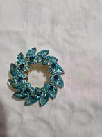 strass broche, Overige materialen, Gebruikt, Overige kleuren, Minder dan 4 cm