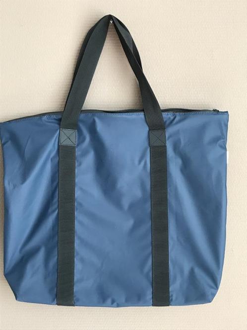 Donker Blauwe Shopper van Rains, Sieraden, Tassen en Uiterlijk, Tassen | Schoudertassen, Zo goed als nieuw, Overige merken, Blauw