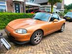 Mazda MX-5 1.6 I 1998 Bruin, Achterwielaandrijving, 4 cilinders, 990 kg, Handgeschakeld