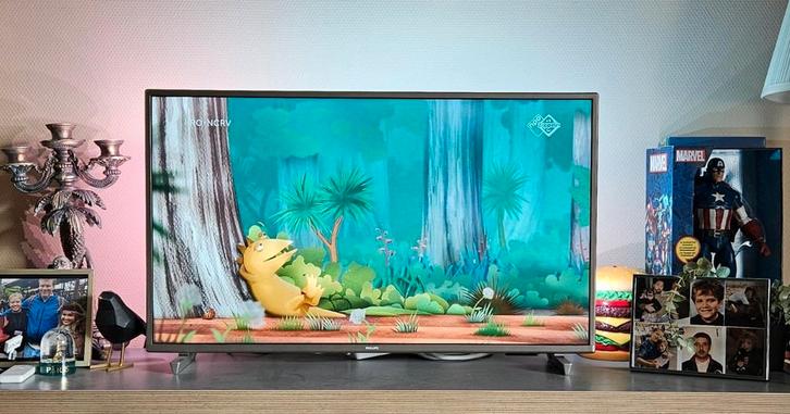 Philips 32 inch Ambilight Smart TV + muurbeugel, topstaat!, Audio, Tv en Foto, Televisies, Zo goed als nieuw, LED, 80 tot 100 cm