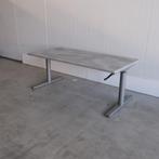 Gispen Slinger zit-zit bureau - H63-83cm - 160x80cm - BR86, Gebruikt, -, -, In hoogte verstelbaar