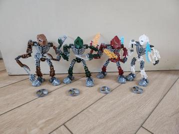 4 Lego Bionicle Toa Hordika beschikbaar voor biedingen