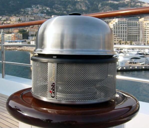 Nieuw Cobb Premier RVS Barbecue, Tuin en Terras, Houtskoolbarbecues, Nieuw, Ophalen of Verzenden