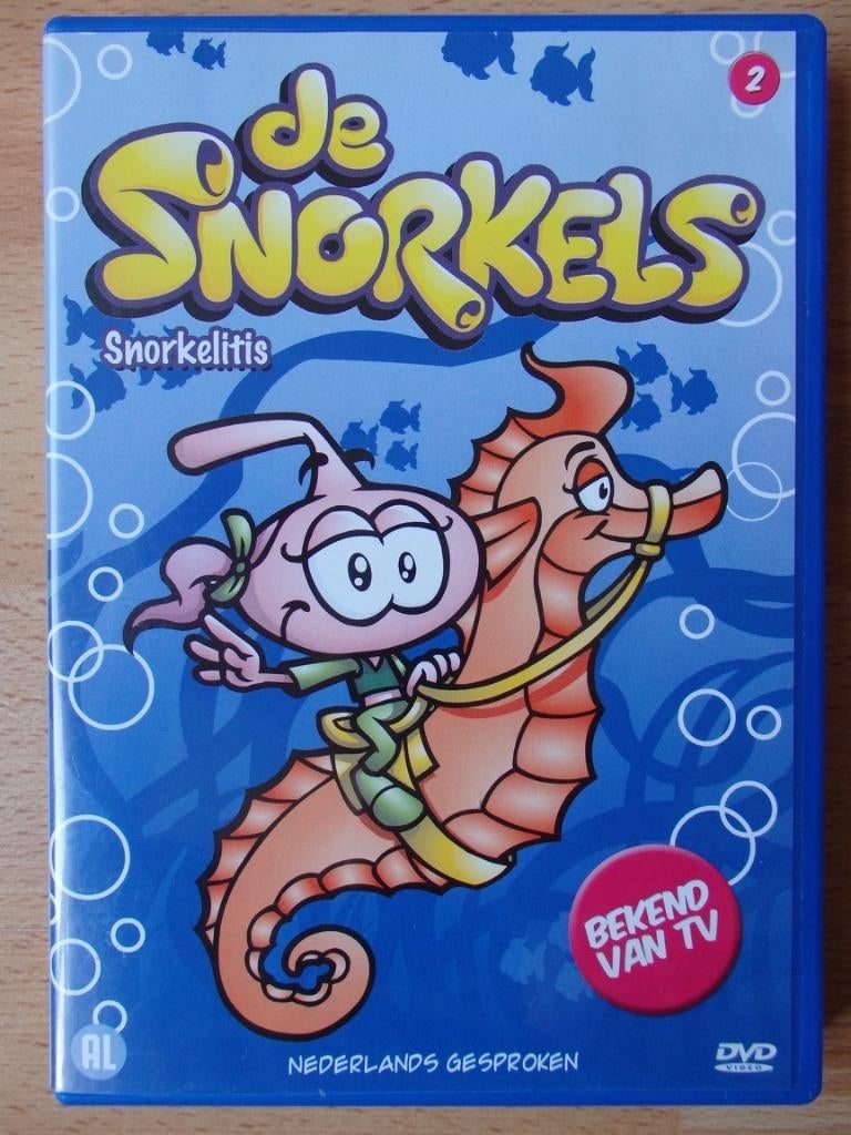 Dvd De Snorkels Snorkelitis, Alle leeftijden, Ophalen, Gebruikt