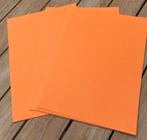 KNUTSELPAPIER A4 ORANJE 120 GRAM 100 vel., -, -, Nieuw, Ophalen of Verzenden