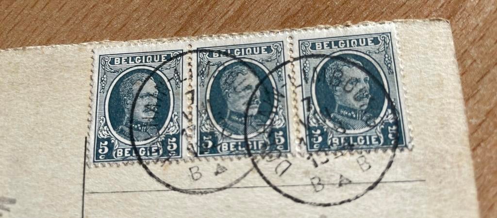 Ansichtkaart Barrage de la Gileppe, Verzamelen, Ansichtkaarten | België, Gelopen, Voor 1920, Ophalen of Verzenden