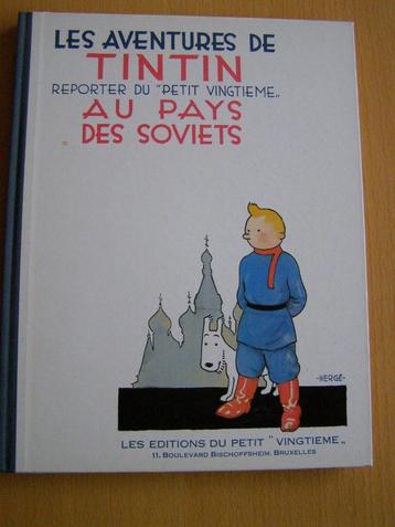 TINTIN AU PAYS DES SOVIETS - HERGE - 1981 beschikbaar voor biedingen