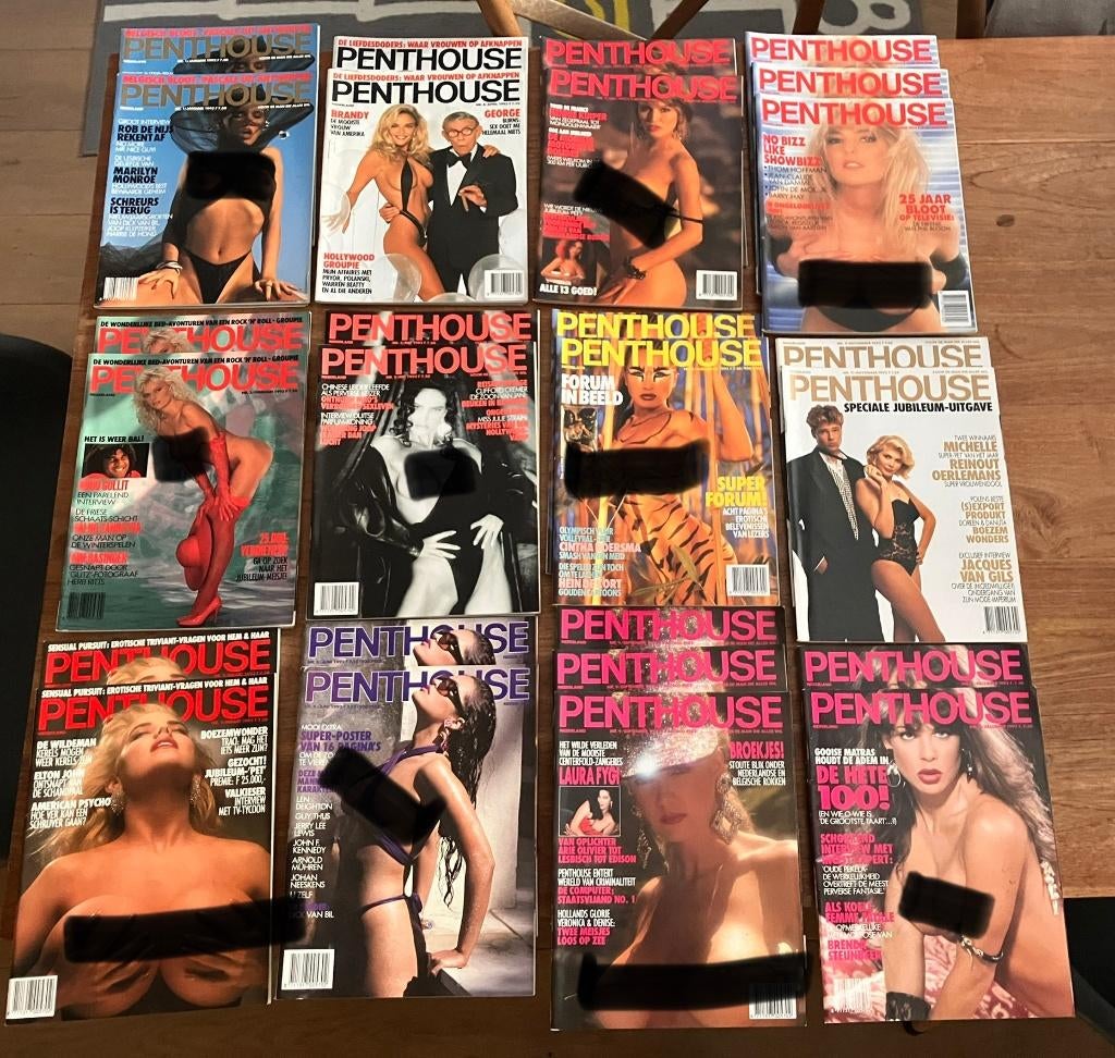 penthouse 1992, Ophalen of Verzenden, Gelezen, Overige typen