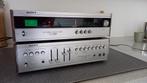 Sony TA-1055 Amplifier + ST-5066 Tuner Set, Tuner of Radio, Zo goed als nieuw, Sony, Losse componenten