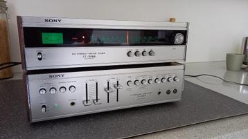 Sony TA-1055 Amplifier + ST-5066 Tuner Set beschikbaar voor biedingen