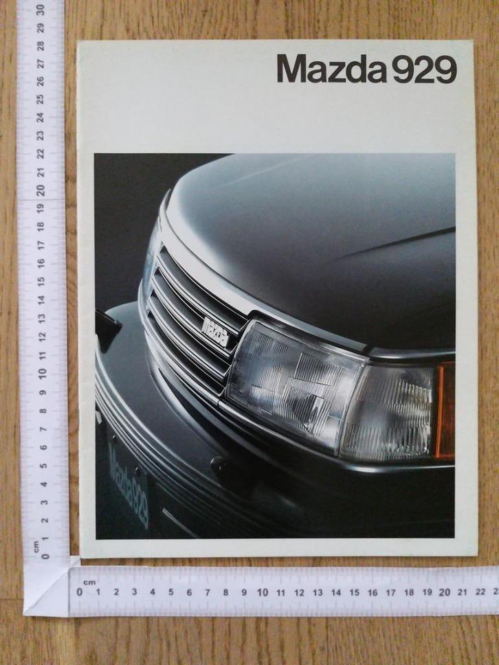 Mazda 929, brochure 1988, Boeken, Auto's | Folders en Tijdschriften, Gelezen, Mazda, Verzenden