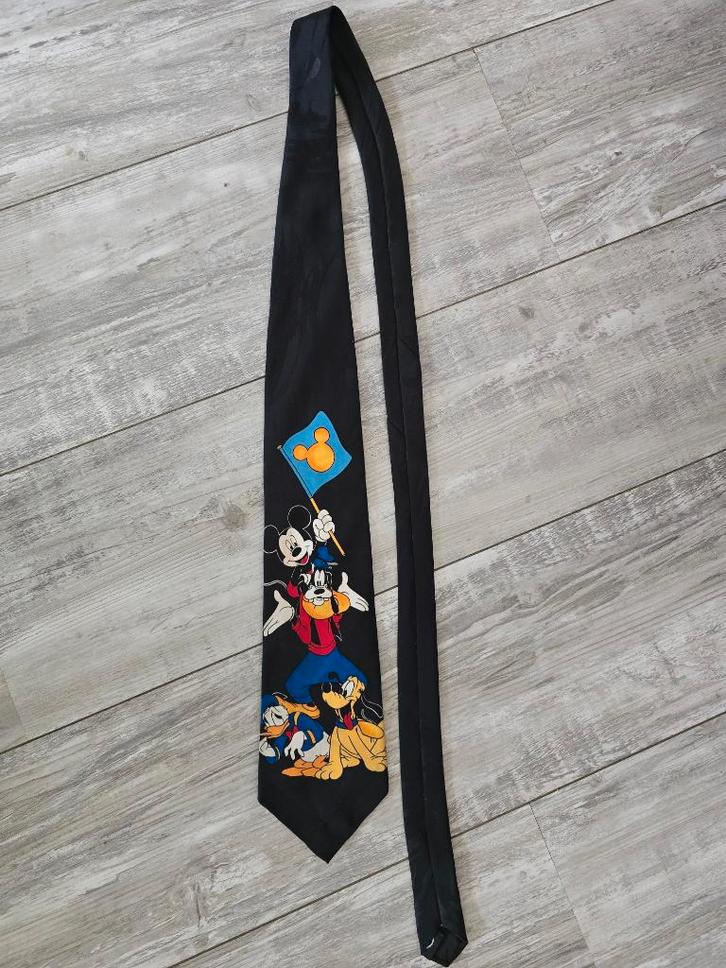 @ Vintage Disney Stropdas - Zwart, Kleding | Heren, Stropdassen, Gedragen, Met patroon, Zwart, Ophalen of Verzenden