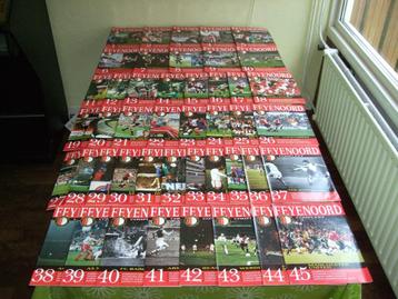 Feyenoord compleet - deel 1 t/m 45 tijdschriften beschikbaar voor biedingen