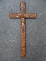 antiek houten kruis met corpus, Antiek en Kunst, Antiek | Religie, Ophalen of Verzenden