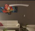 WOFI LED plafondlamp. Modern design, 1 meter breed, Ophalen, Zo goed als nieuw, 75 cm of meer