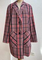Esprit jas maat XL rood wit blauw ruit streep oversized ZGAN, Esprit, Verzenden, Zo goed als nieuw, Jasje