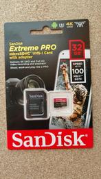 NIEUWE snelle MICRO sd kaart SDHC UHS-1 card sandisk 32 Gb, Audio, Tv en Foto, Fotografie | Geheugenkaarten, Nieuw, SanDisk, MicroSDHC