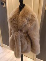 Loavies faux fur jas - Maat M, Maat 38/40 (M), Beige, Ophalen of Verzenden, Loavies