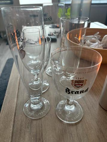 Diverse Brand Bierglazen - 6 stuks beschikbaar voor biedingen
