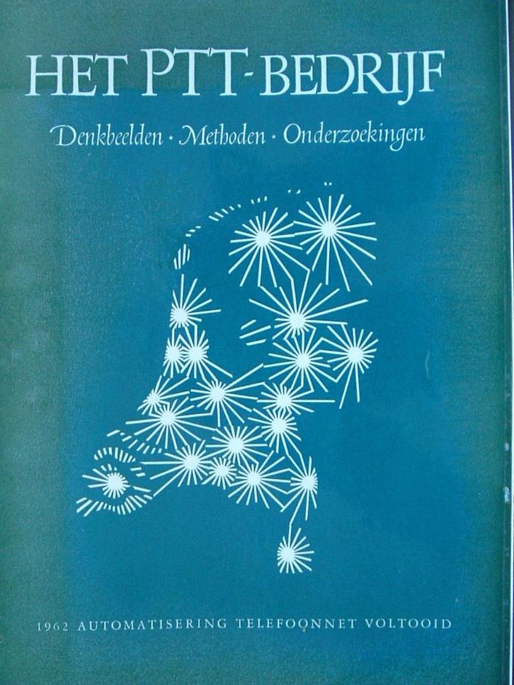 Het PTT-bedrijf - 1962., Boeken, Techniek, Gelezen, Elektrotechniek, Ophalen of Verzenden