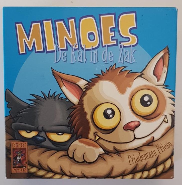 Minoes de kat in de zak, Hobby en Vrije tijd, Gezelschapsspellen | Kaartspellen, Zo goed als nieuw, Drie of vier spelers, Vijf spelers of meer