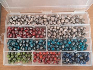 Grote Bak Acrylkralen - Diverse Kleuren beschikbaar voor biedingen