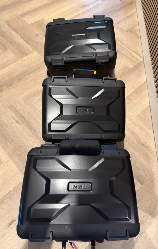 BMW R 1200/1250 GS LC Vario kofferset met 2 binnentassen., Motoren, Accessoires | Koffers en Tassen, Zo goed als nieuw, Ophalen