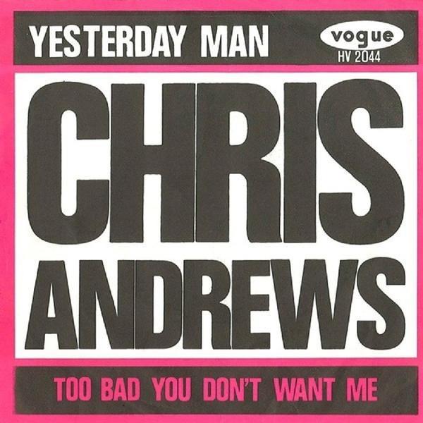 Chris Andrews – Yesterday Man / VG+ / Single 7 / 14O, Cd's en Dvd's, Vinyl Singles, Zo goed als nieuw, Pop, Ophalen of Verzenden