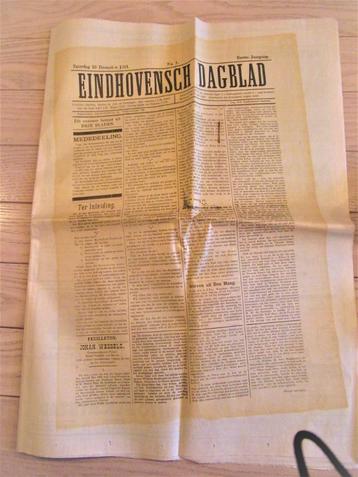 krant jubileumuitgave Eindhovens dagblad beschikbaar voor biedingen