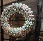 Kerstkrans 90cm met verlichting en deurhanger, Ophalen, Nieuw