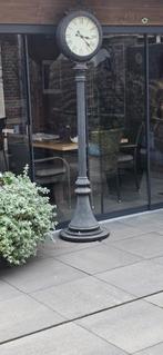 Stationsklok staand, Huis en Inrichting, Woonaccessoires | Klokken, Ophalen, Gebruikt, Analoog, Staande klok