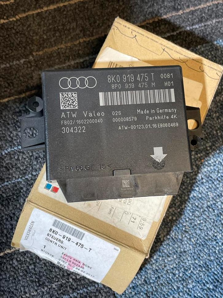 Audi Parkeerhulp Module – 8K0919475T / 8K0 919 475 T – Valeo, Auto diversen, Auto-accessoires, Ophalen of Verzenden