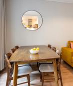 Lindbyn Spiegel 80cm rond, Huis en Inrichting, Woonaccessoires | Spiegels, Ophalen, Rond, Zo goed als nieuw, 75 tot 100 cm