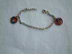 kinder armband met 2 hangertjes Disney ?, Ophalen of Verzenden, Armband