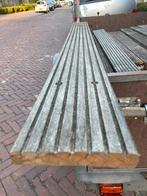 Hardhouten vlonderplanken vlonders Bankirai 25 mm , 20 m2, Ophalen, Gebruikt, Hout
