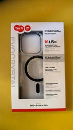 TECH21 Evo Crystal MagSafe iPhone 16 Pro Transparant/Zwart, Ophalen of Verzenden, Nieuw, Hoesje of Tasje