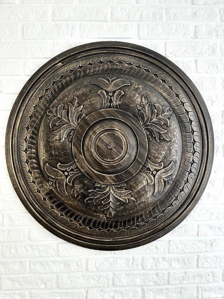 Decoratief wand­schild – 82 cm diameter, Antiek en Kunst, Antiek | Schalen, Ophalen