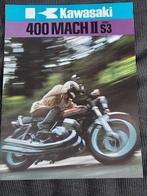 Oude Folder Kawasaki 400 Mach 2, Ophalen of Verzenden, Kawasaki