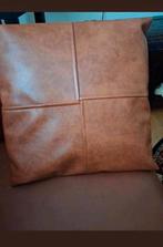 Kussenhoes, Huis en Inrichting, Ophalen of Verzenden, Zo goed als nieuw, Bruin, Vierkant