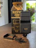 Sunpak Auto B300 Thyristor Flash - As Nieuw in Box!, Ophalen of Verzenden, Zo goed als nieuw, Overige merken, Kantelbaar