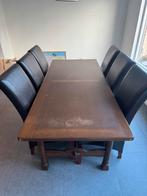 Eettafel set, Huis en Inrichting, Ophalen, Gebruikt, 4 tot 6 stoelen