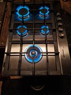 Gaskookplaat + Wok functie Op Propaan Butaan Gasfles, Witgoed en Apparatuur, Kookplaten, Zo goed als nieuw, Inbouw, Gas, 4 kookzones