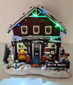 Prachtig kerstdorp met o,a
minnie,mickey,marie.winnie.Stitch, Ophalen of Verzenden, Mickey Mouse, Zo goed als nieuw, Beeldje of Figuurtje