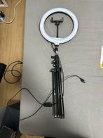 Ringlamp voor Vlogs & Meer!, Audio, Tv en Foto, Fotografie | Fotostudio en Toebehoren, Ophalen of Verzenden, Zo goed als nieuw