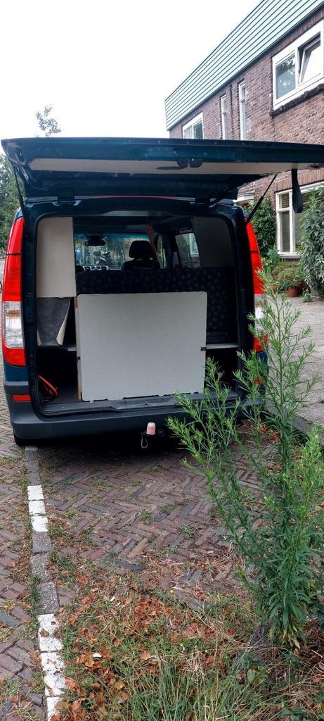 Camper groen, Caravans en Kamperen, Campers, Particulier, tot en met 4, Buscamper of Camperbus, Mercedes-Benz, Mercedes, Diesel