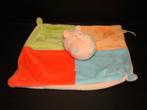 ZEEMAN NIJLPAARD KNUFFELDOEK VELOURS ROOD/BLAUW/GROEN/ORANJE, Verzenden, Nieuw, Overige typen